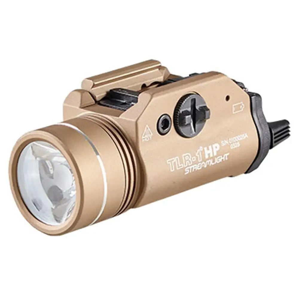 Streamlight Handgun Lights Tlr-1 Hp Weapon Light 1000 Lumen Fde Buy at Faith and Freedom Outdoors