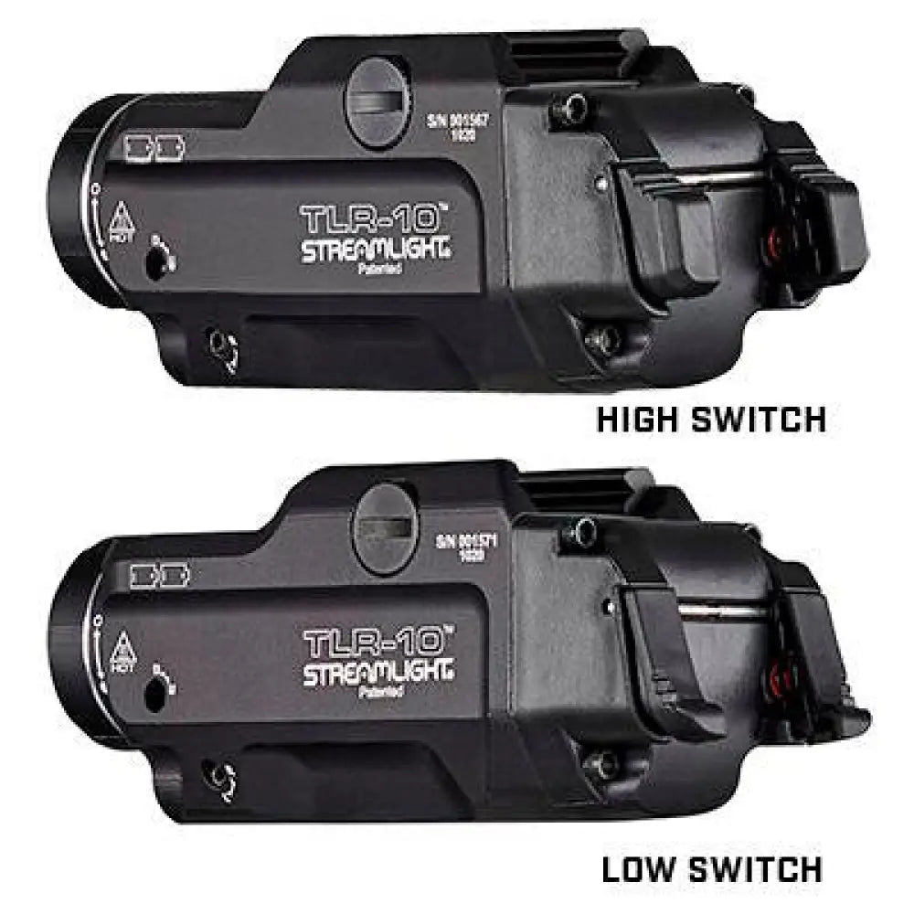 Streamlight Handgun Lights Tlr-10 Gun Light with Red Laser and Rear Switch Options 1000 Lumens Buy at Faith and Freedom