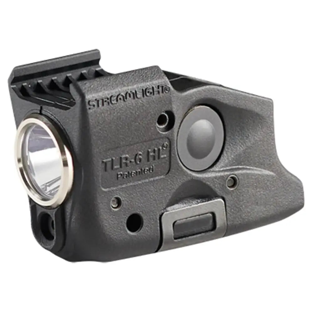Streamlight Handgun Lights Tlr-6 Hl Weapon Light for Glock 43x/48 300 Lumen Red Laser Black Buy at Faith and Freedom