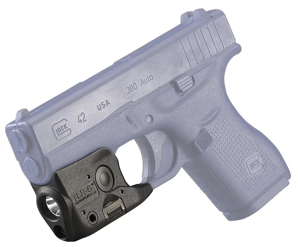 Streamlight Handgun Lights Tlr-6 Subcompact Tactical Light with Integrated Red Aiming Laser 2 Cr1/3n Batteries Glock