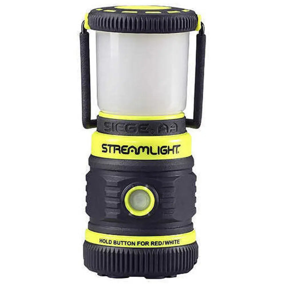 Streamlight Siege Lantern 200/100/50 Lumens White C4 Led Red 3x Aa Batteries Yellow 44943