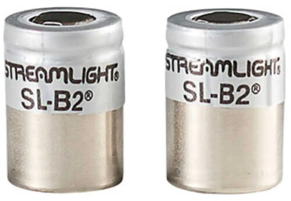 Streamlight Sl-b2 Rechargeable Battery 2 Pack Silver and Black 22121