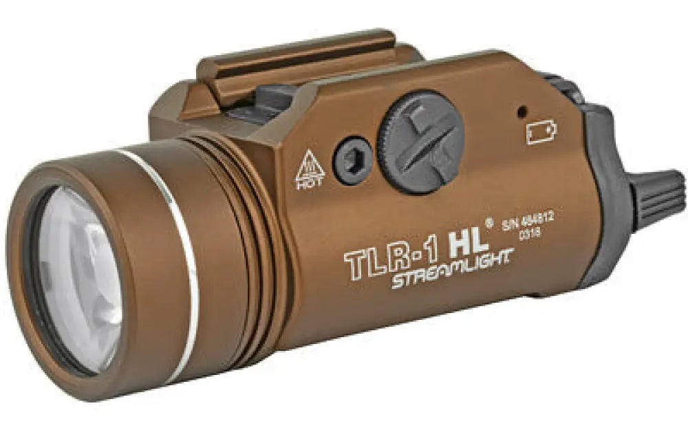 Streamlight Tlr-1-hl Fde Brown Buy at Faith and Freedom Outdoors - Mounted Lights - Tac Light Kit
