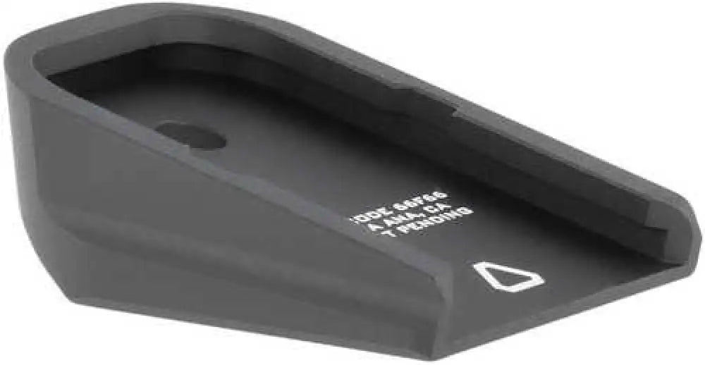 Strike Base Plate for Glock Black Anodized Aluminum - G-albp-bk