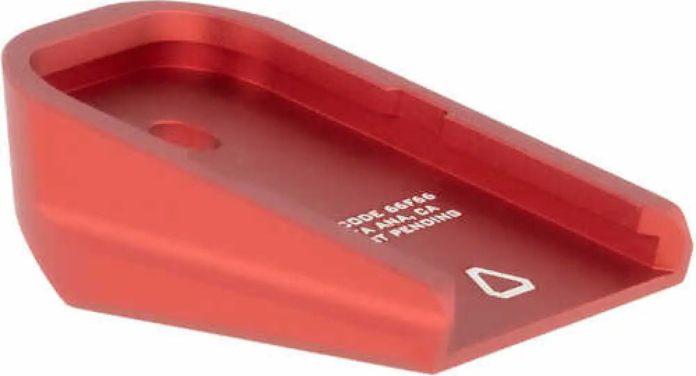 Strike Base Plate for Glock Red Anodized Aluminum - G-albp-red