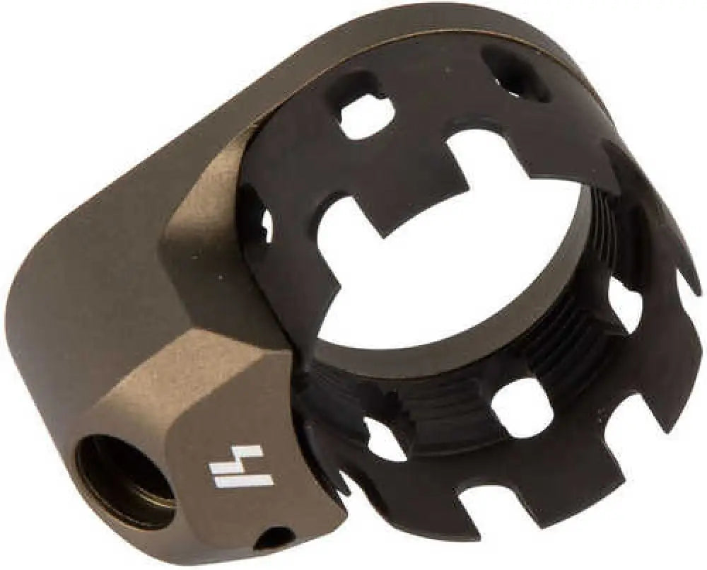 Strike Industries Ar Enhanced Castle Nut & Extended End Plate Flat Dark Earth - Arecn&eepfde