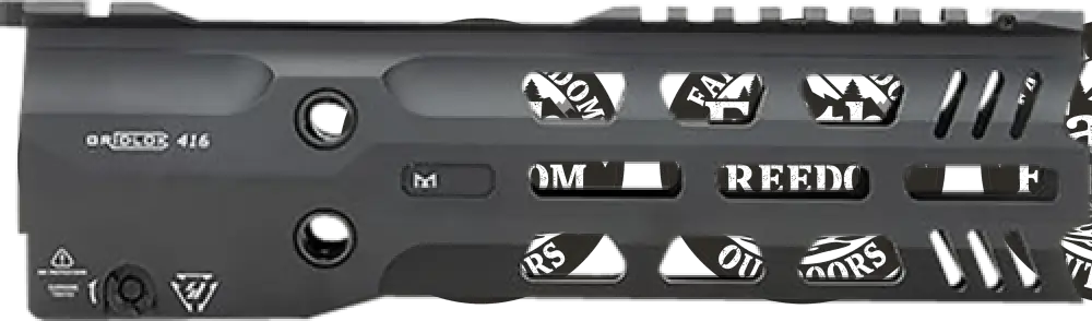 Strike Industries Gridlok Full Duty with Quick Detach System 9’’l 1.57’’d M-lok Black Aluminum for Hk 416