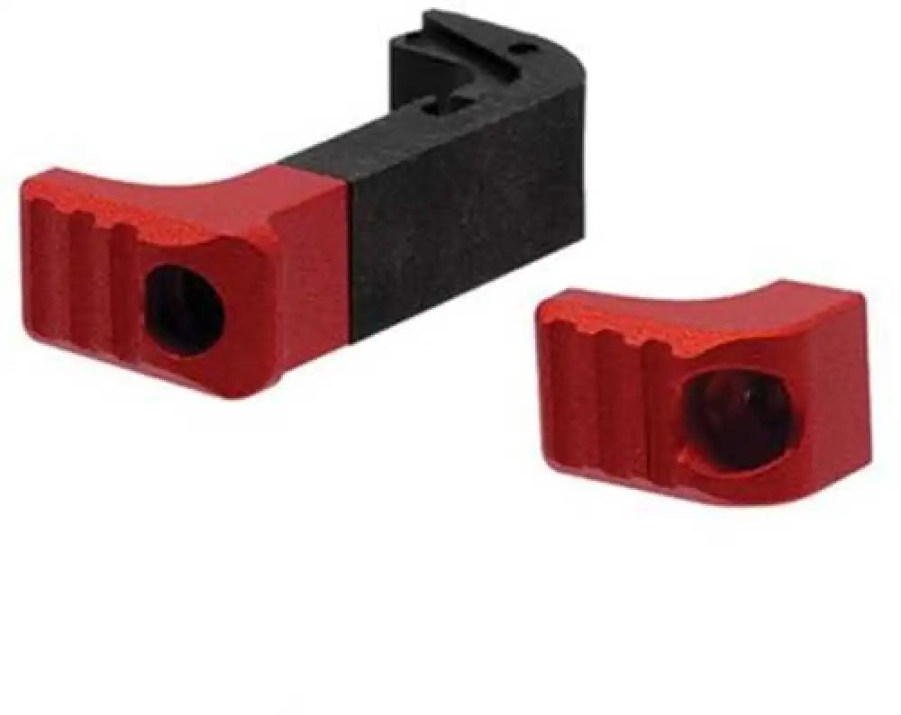 Strike Modular Mag Release for Glock 17/19/19x/22/23/26/27/31-35/37-39/45 Gen 4-5 Red - G4magreleasered