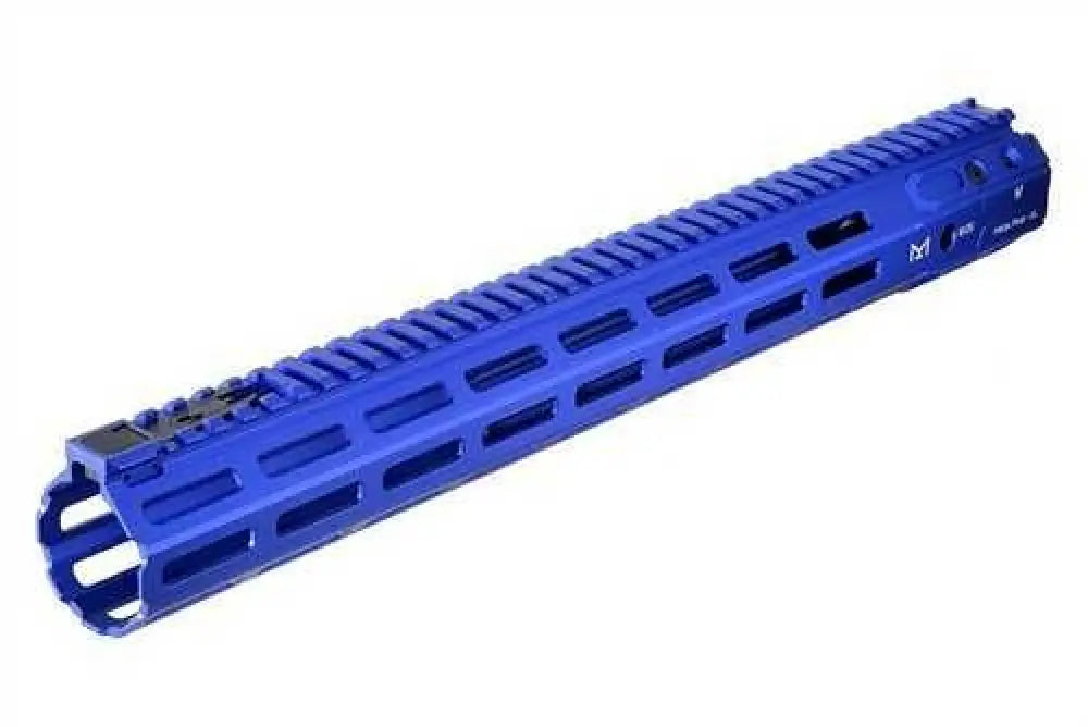 Strike Rail with M-lok Ar-15 Rifle Aluminum Blue Hard Coat Anodized 15.5’’ - Sistrikerail