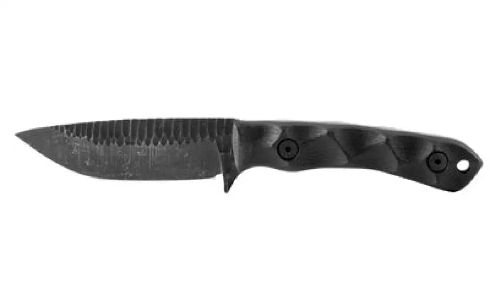 Stroup Gp2 3.5’’ Acid Etched Black Buy at Faith and Freedom Outdoors - Fixed Blade Knives