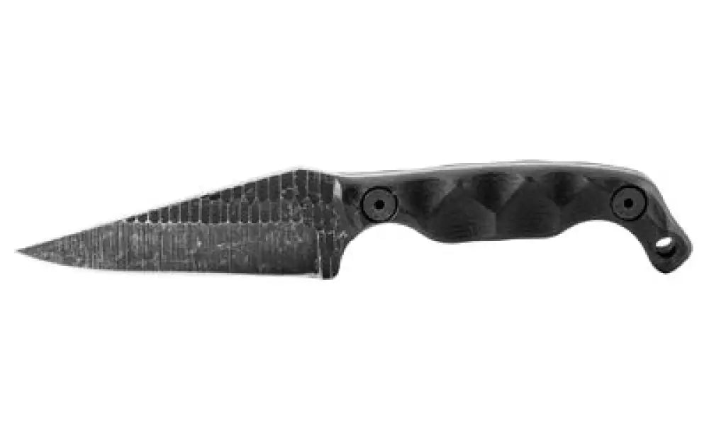 Stroup Mini 3’’ Acid Etched Black Buy at Faith and Freedom Outdoors - Fixed Blade Knives