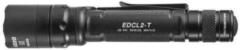 Surefire Everyday Carry Light 2 Flashlight 5/1200 Lumens Black Edcl2-t