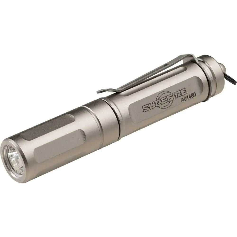 Surefire Flashlights|flashlights & Accessories Titan-b Ultra Compact Keychain Flashlight 300 Lumens Silver Buy at Faith
