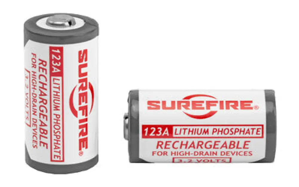 Surefire Lfp 123a Recharge Batt 2pk Buy at Faith and Freedom Outdoors - Batteries - Battery