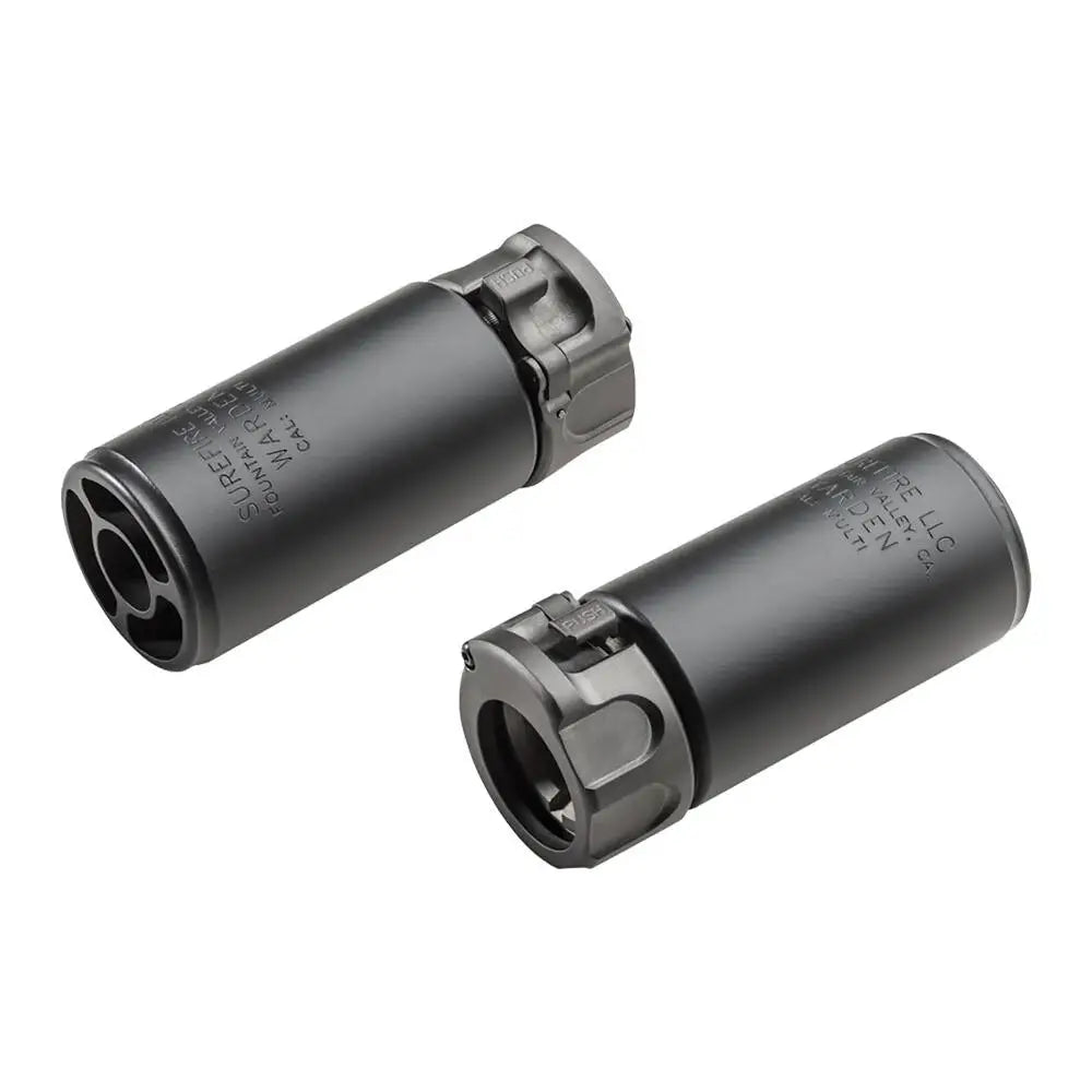 Surefire Muzzle Devices Warden Device Fast-attach Blast Regulator Black Buy at Faith and Freedom Outdoors