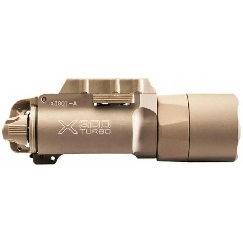 Surefire Rifle Lights X300t-a Turbo Weapon Light Universal and Pic Mount 650 Lumens Tan Lever Latch Buy at Faith