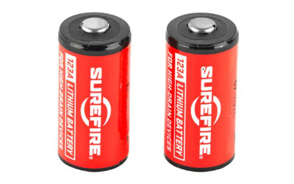 Surefire Sf123a Batteries 2pk Buy at Faith and Freedom Outdoors - Batteries - Battery