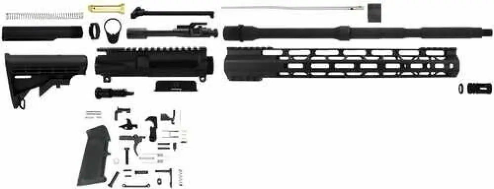 Tacfire Ar Barrel 5.56x45mm Nato 16’’ Black Nitride for Ar-15 - Bar55618-n