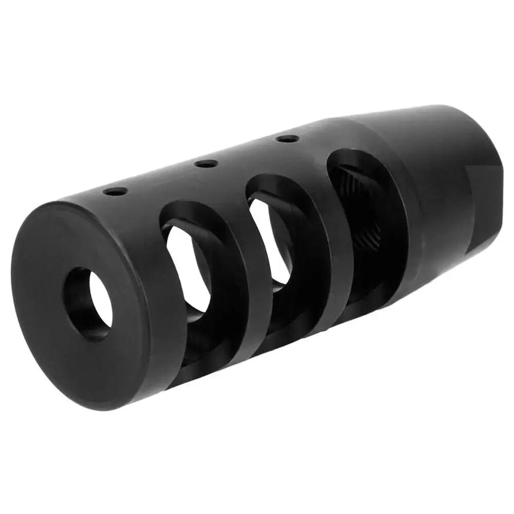 Tacfire Muzzle Devices Nitrided Compact Compensator 5.56mm 1/2x28 Thread Black Buy at Faith and Freedom Outdoors