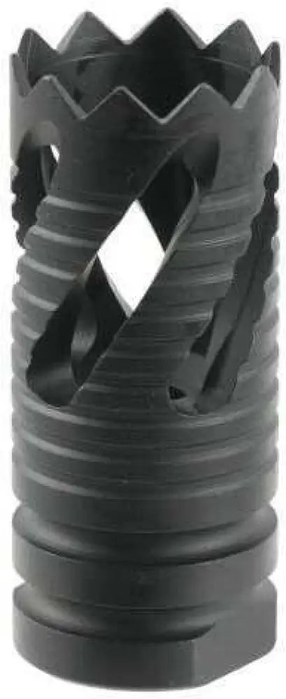 Tacfire Mz1021 Thread Crown 223 Rem/5.56 Nato Muzzle Brake 1/2’’-28 Tpi Black Oxide Steel