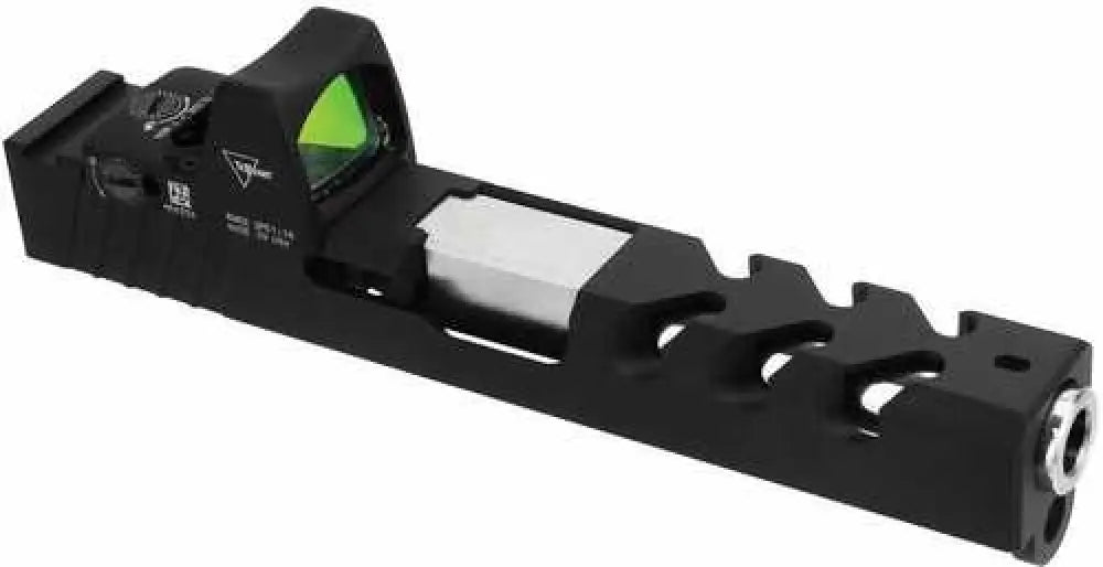 Tacfire Replacement Slide 40 S&w Graphite Black Cerakote Stainless Steel with Optics Cut & Ports for Glock 23 Gen3