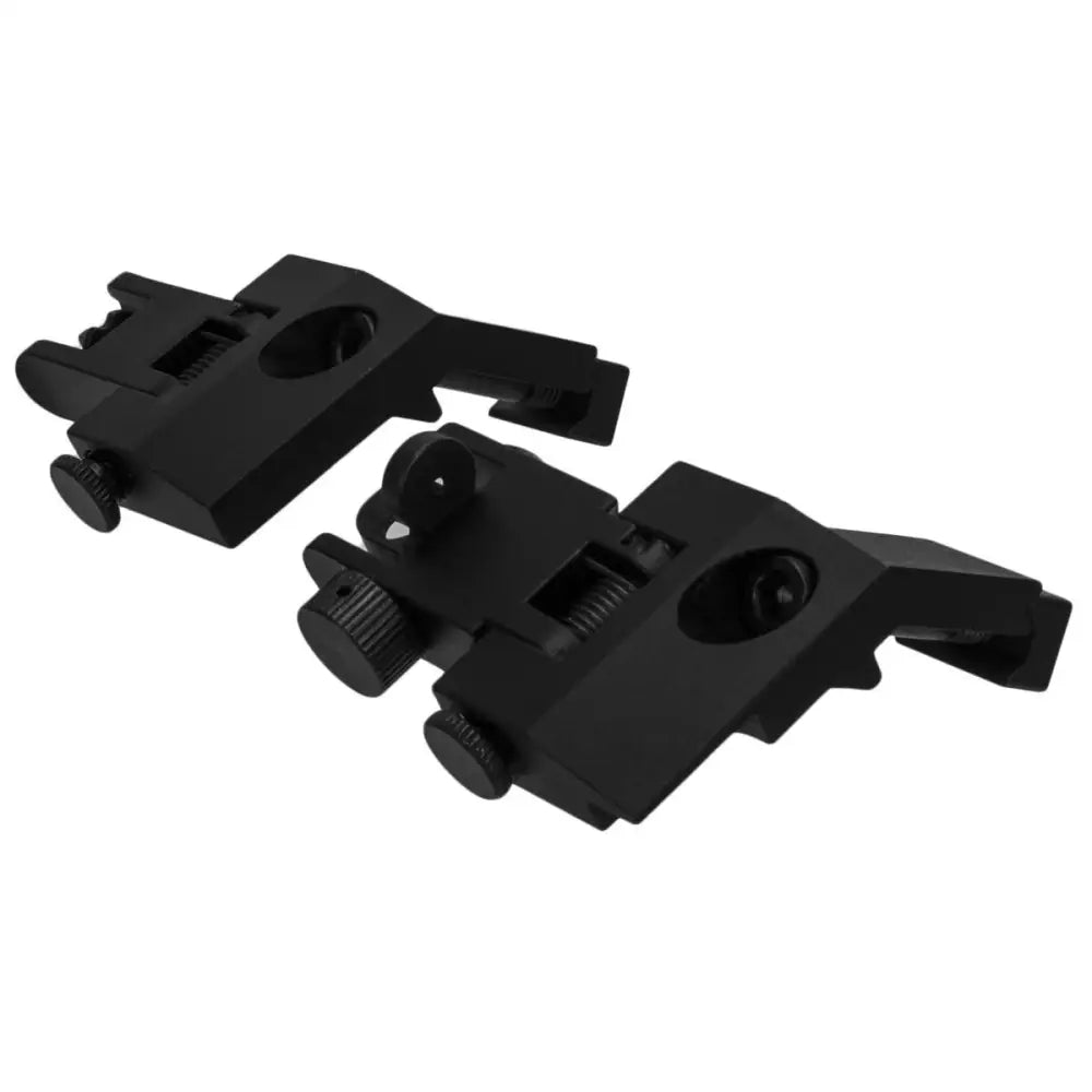 Tacfire Rifle Sights Ar Front & Rear 45 Degree Flip Up Spring Loaded Buy at Faith and Freedom Outdoors