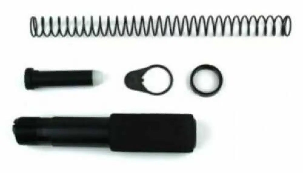 Tacfire Short Buffer Tube System Black Anodized Aluminum with Qd End Plate for Ar Pistol Platform - Mar139-c