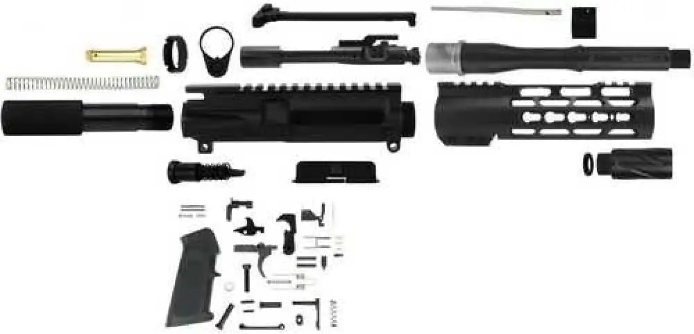 Tacfire Ss-pk300lpk7-k Keymod 300 Pistol Build Kit - Ss-pk300lpk7-k