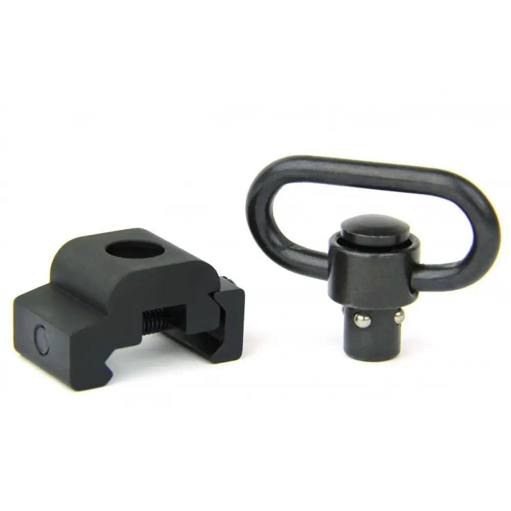 Tacfire Swivels Sling Rail Mount with Qd Push Button Swivel Buy at Faith and Freedom Outdoors