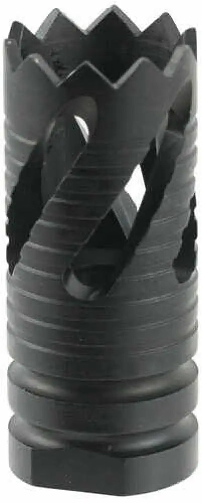 Tacfire Tanker Muzzle Brake Black Oxide Steel with 1/2’’-28 Tpi Threads 2.76’’ Oal 1.37’’ Diameter for 5.56x45mm Nato