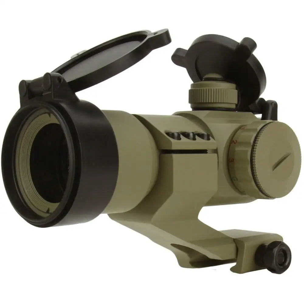 Tacfire Tube Red/green Dot Sight 1x30 Dual Illum. Tan with Cantilever Mount Buy at Faith and Freedom Outdoors