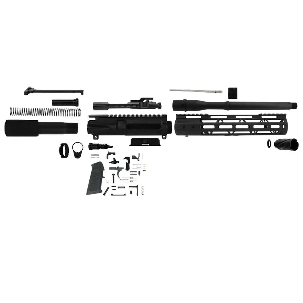 Tacfire Uppers Tacfire 10.5’’ Unassembled Ar 300 Blackout Pistol Build Kit with Lower Parts Buy at Faith and Freedom