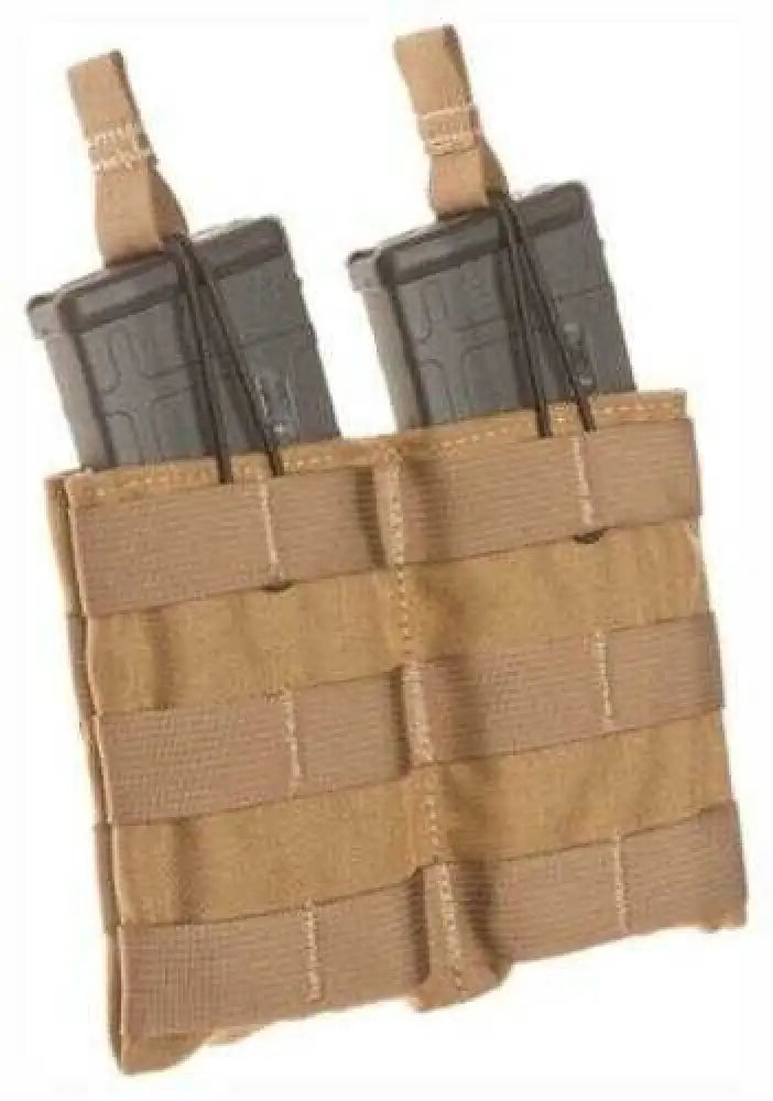 Tacshield Double Speed Load Molle Pouch Ar-15 Coyote Brown Md: T3507cy