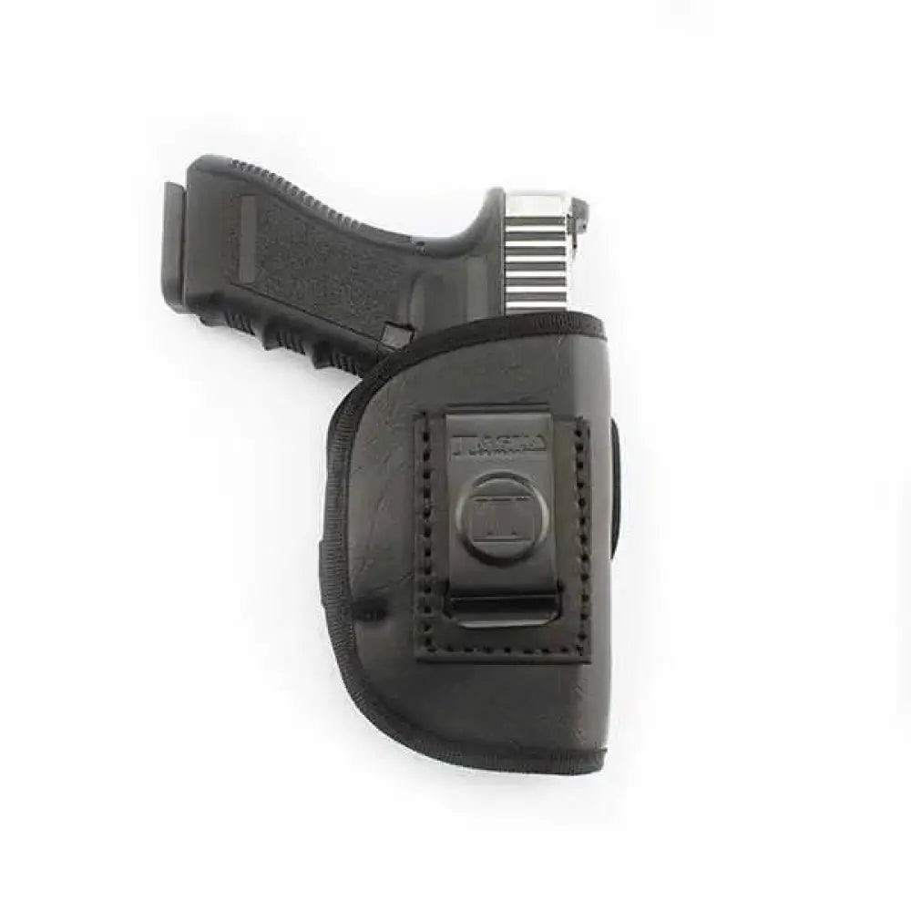 Tagua Gun Leather Holsters Ecoleather Weightless 4 in 1 Open Top Holster for Most 9mm Luger/40/.45 Black Right Hand Buy