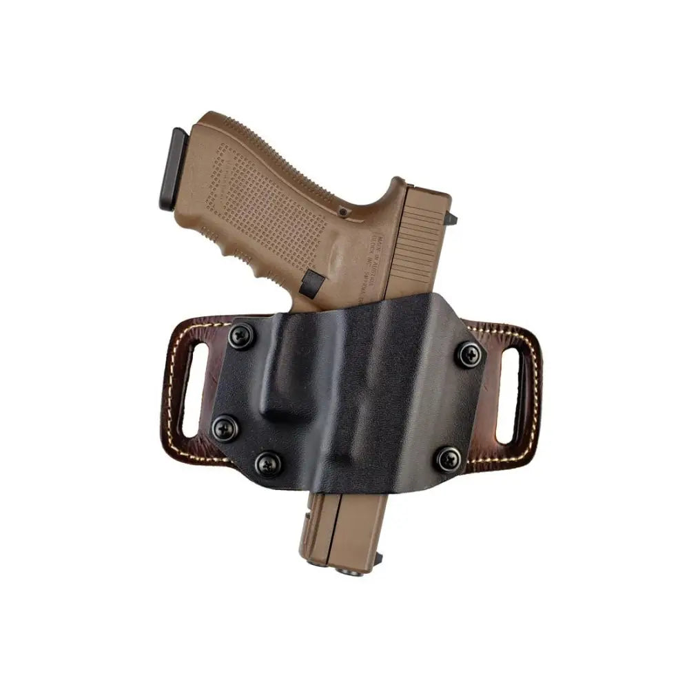 Tagua Gun Leather Shooting|gun Holsters Tx 1836 Mini Partner-kydex/leather for Most Glocks 9mm/40 Mm Blk Right Hand Buy
