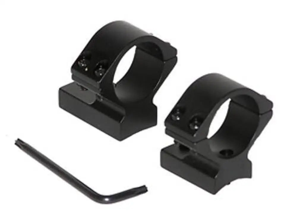 Talley Mounting Systems Optics|scope Rings Lightweight Alloy Scope Mounts - Black Anodized - 1’’ - Low Weatherby