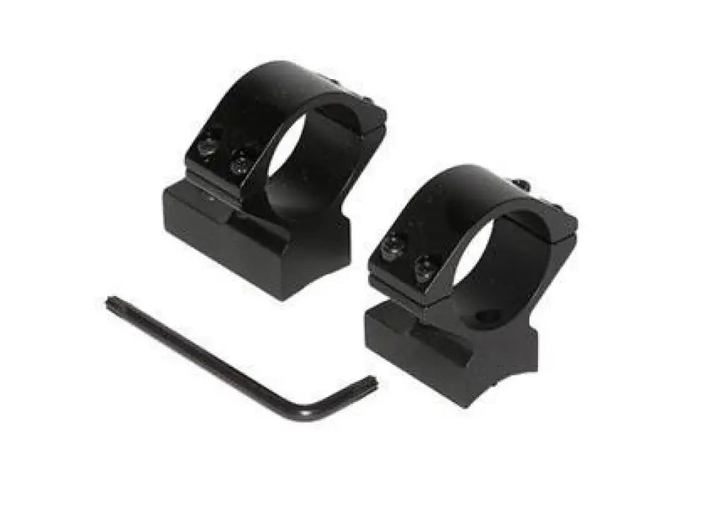 Talley Mounting Systems Optics|scope Rings Lightweight Alloy Scope Mounts - Black Anodized - 1’’ - Medium Weatherby