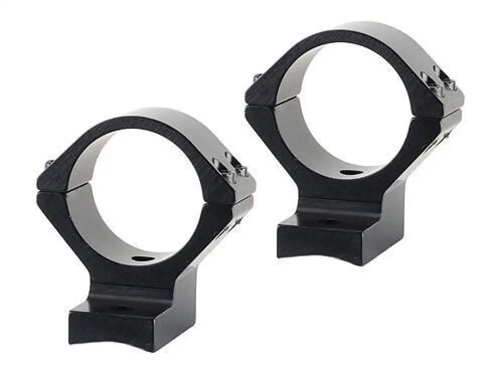 Talley Mounting Systems Scope Rings Lightweight Alloy Mounts - Black Anodized - 30mm - Medium Weatherby Accumark