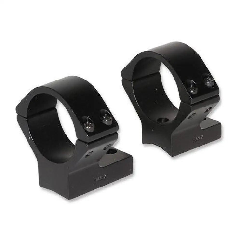Talley Mounting Systems Scope Rings Lightweight Alloy Mounts - Black Anodized - 30mm - Low Weatherby Accumark-magnum &