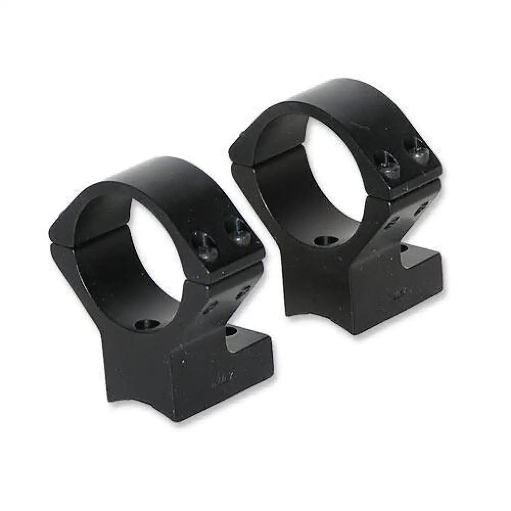 Talley Mounting Systems Scope Rings Lightweight Alloy Mounts - Black Anodized - 30mm - High Savage with Accutrigger