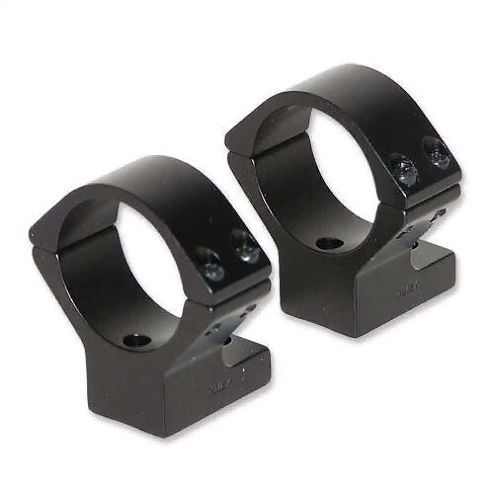 Talley Mounting Systems Scope Rings Lightweight Alloy Mounts - Black Anodized - 30mm - Medium Knight Mk 85 Tikka T3 &