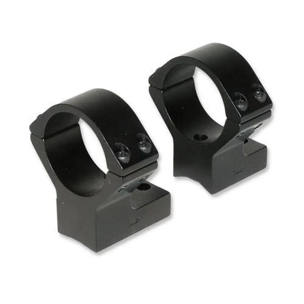 Talley Mounting Systems Scope Rings Lightweight Alloy Mounts - Black Anodized - 30mm - High Remington