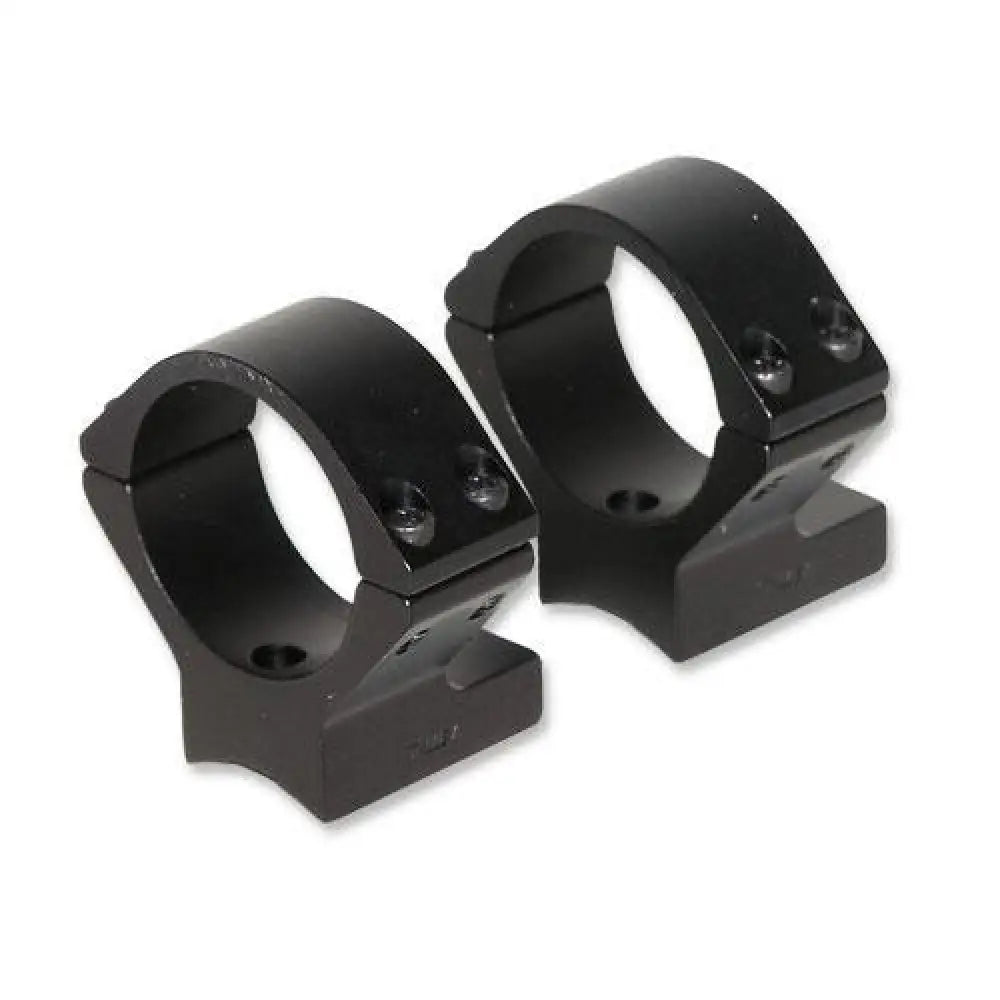 Talley Mounting Systems Scope Rings Lightweight Alloy Mounts - Black Anodized - 30mm - Low Ruger American Savage