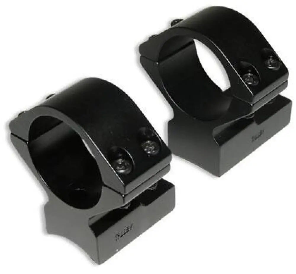 Talley Mounting Systems Scope Rings Lightweight Alloy Mounts - Black Anodized - 1’’ - Medium Remington
