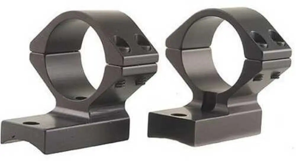 Talley Savage A17 A22 Lightweight Alloy Scope Rings 30mm Med Extended Black Md 74x725