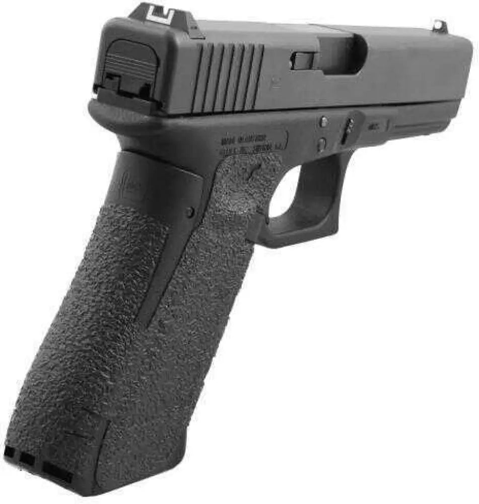 Talon 371r for Glock 17 Gen 5 Rubber Adhesive Grip with Medium Backstrap Textured Black