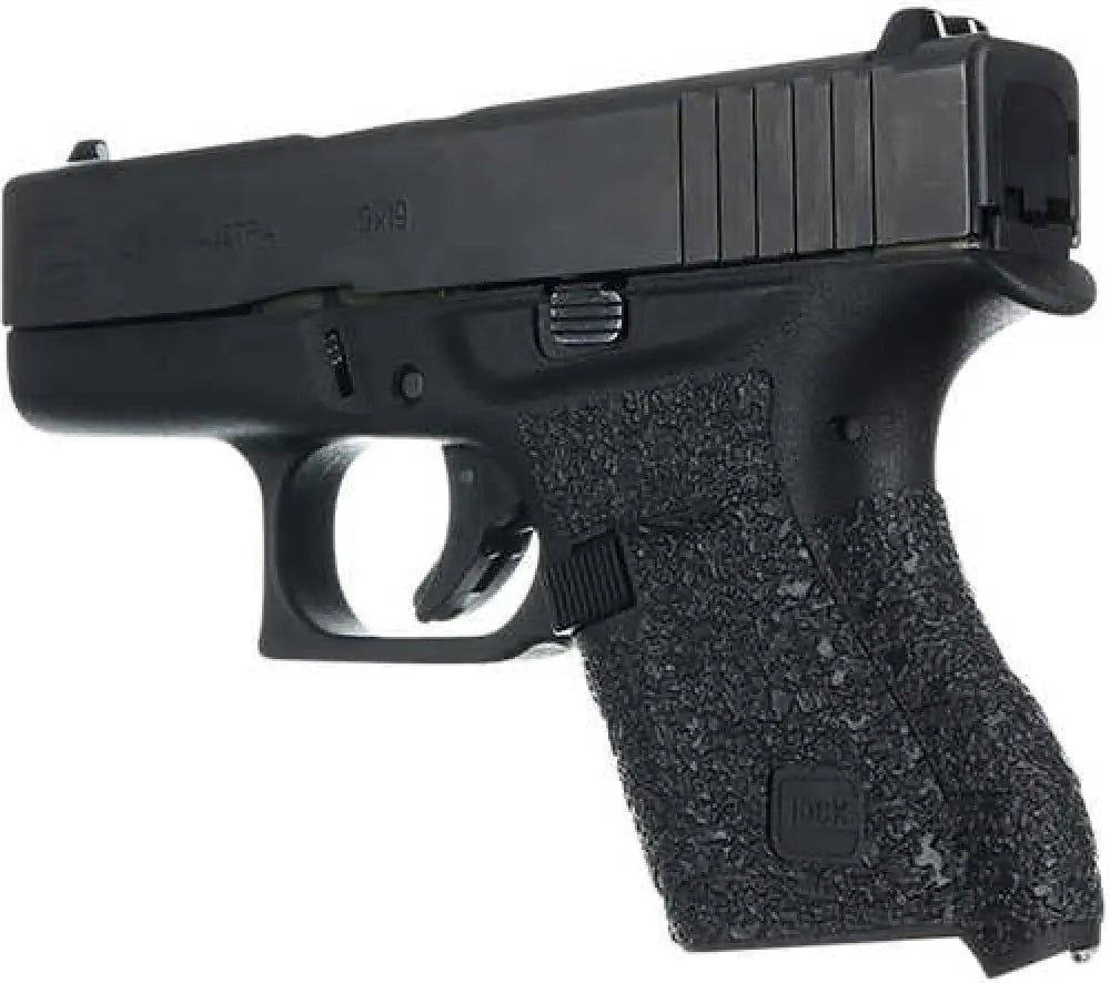 Talon Grips Ev04r Adhesive Grip Textured Black Rubber Fits Glock 42/43 - Ev04r