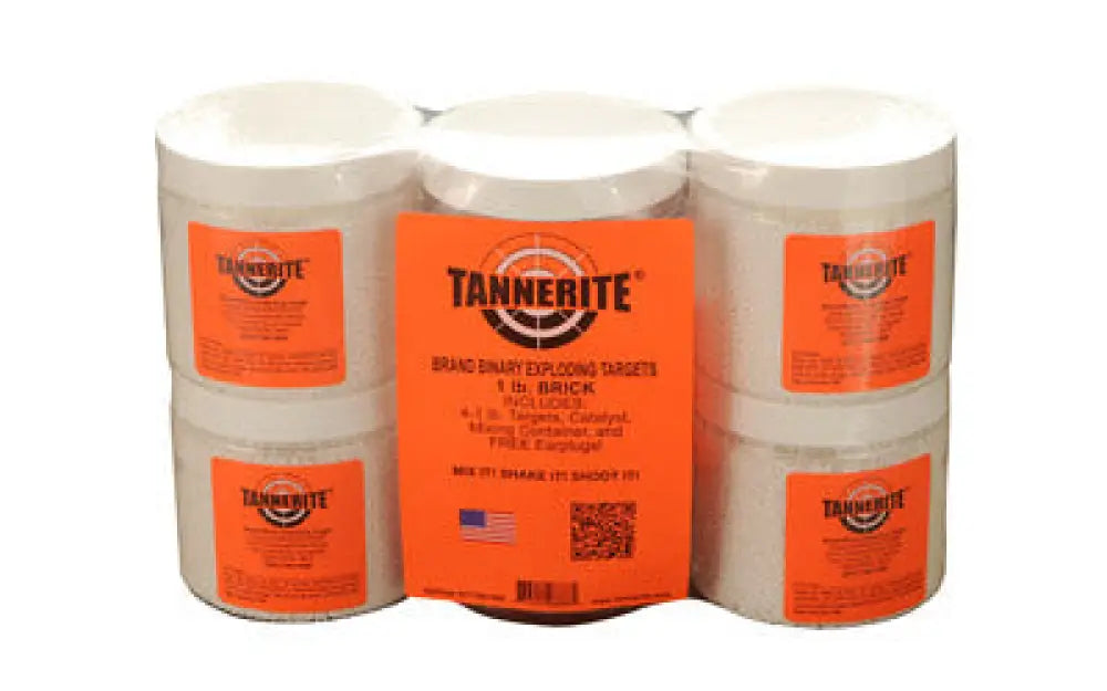 Tannerite Brick 1lb Trgt 4/pk Buy at Faith and Freedom Outdoors - Reactive Targets - Target