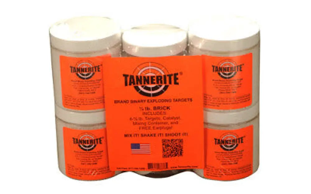 Tannerite Half Brick 1/2lb Trgt 4/pk Buy at Faith and Freedom Outdoors - Reactive Targets - Target