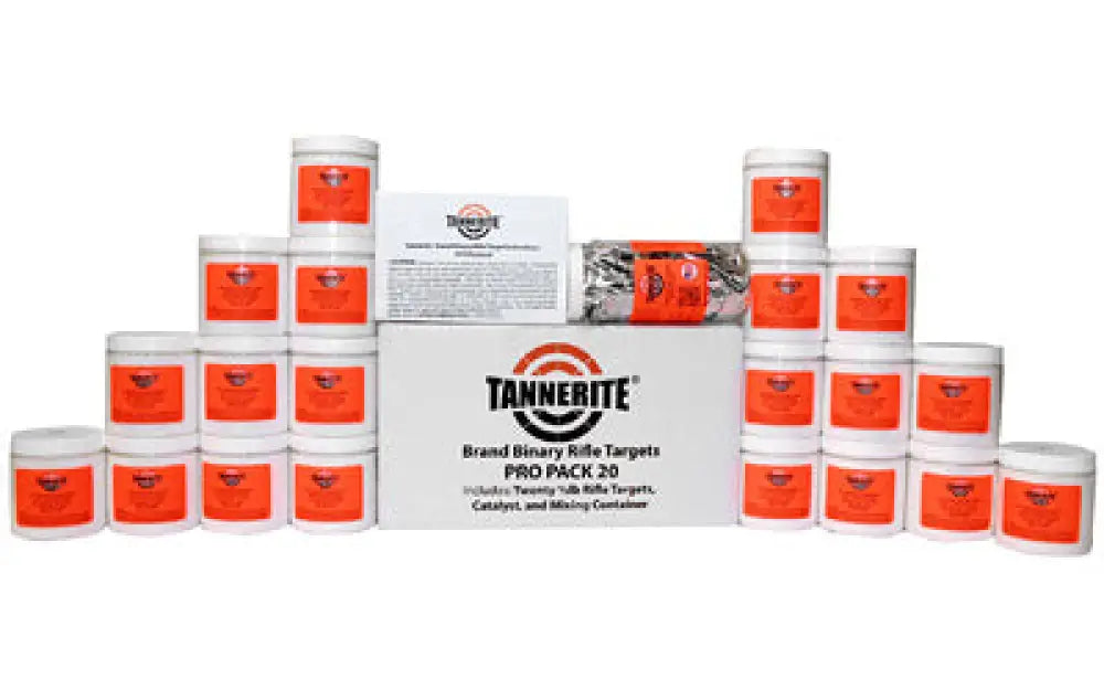 Tannerite Propack 20 20-1/2lb Trgts Buy at Faith and Freedom Outdoors - Reactive Targets - Target